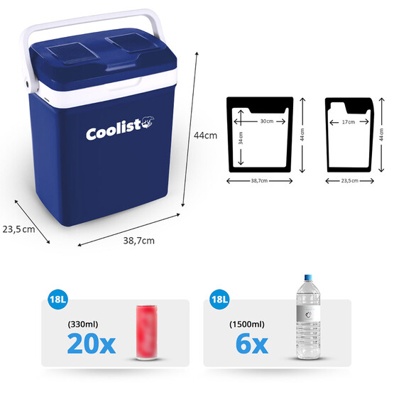 Coolist CLT18 Sıcak Soğuk Oto Buzdolabı 