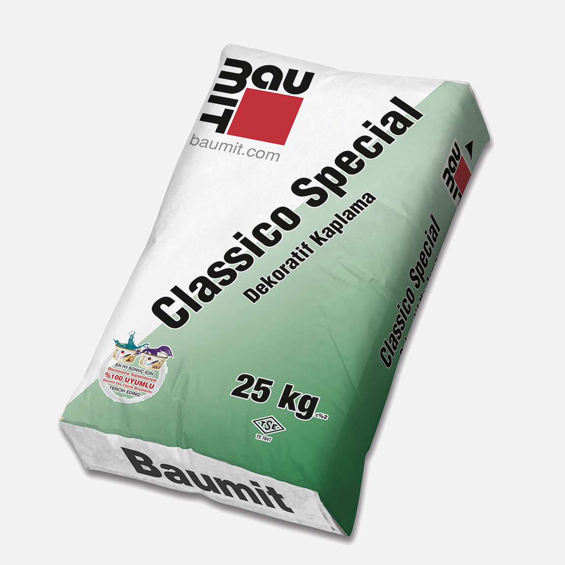    Baumit Classico Special Son Kat Kaplama 2 Mm Beyaz 25 Kg 