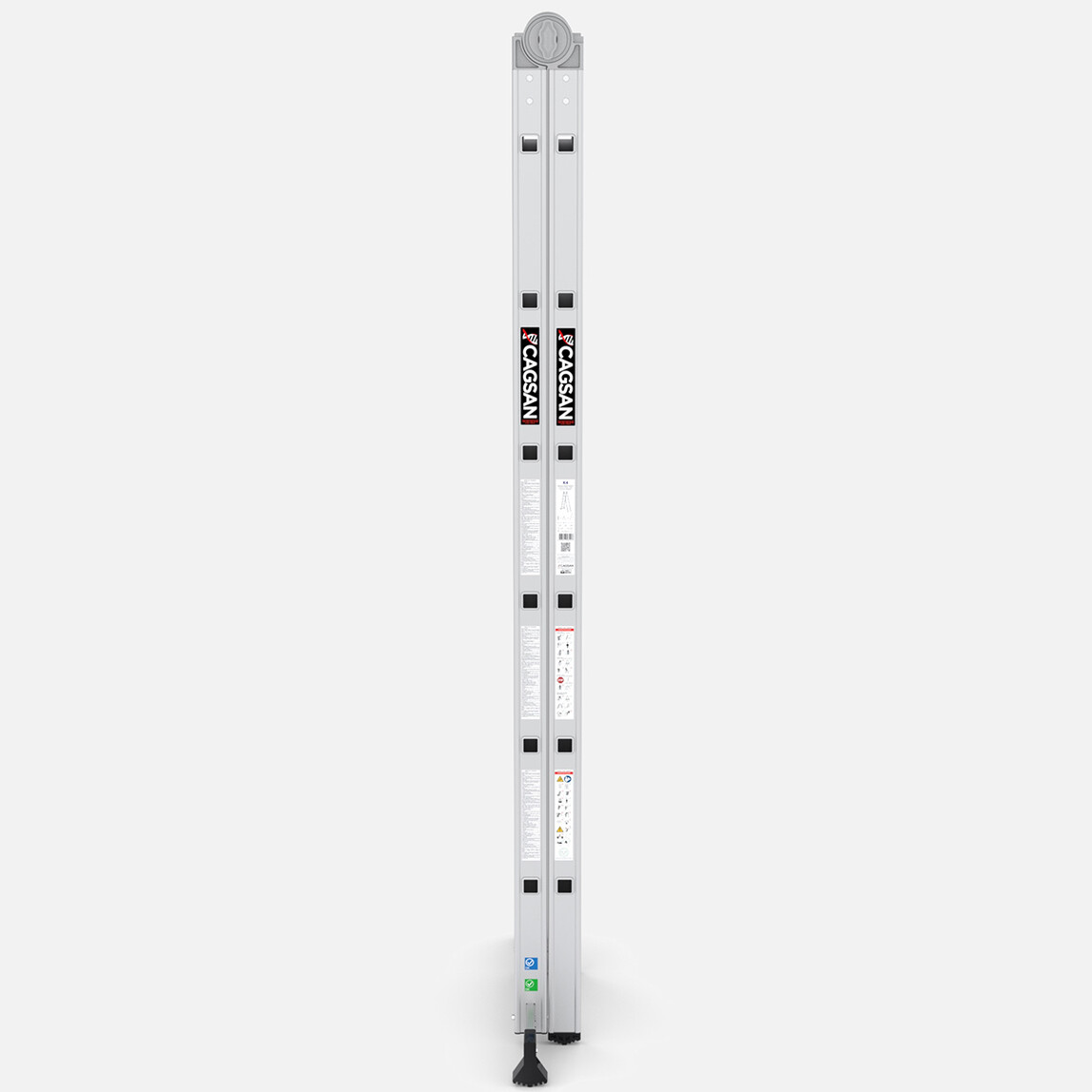    Çağsan Alüminyum 2x6 Basamaklı Katlanır Merdiven  