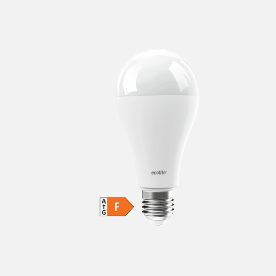 Ecolite 9 W Sarı 3000K Şarjlı E27 LED Ampul