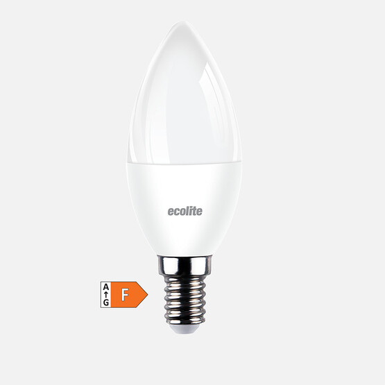 Ecolite 8.5 W Sarı 3000K E14 LED Ampul