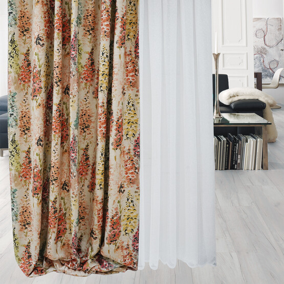 Premier Home Baskılı Jakar Fon Sunny Multi 