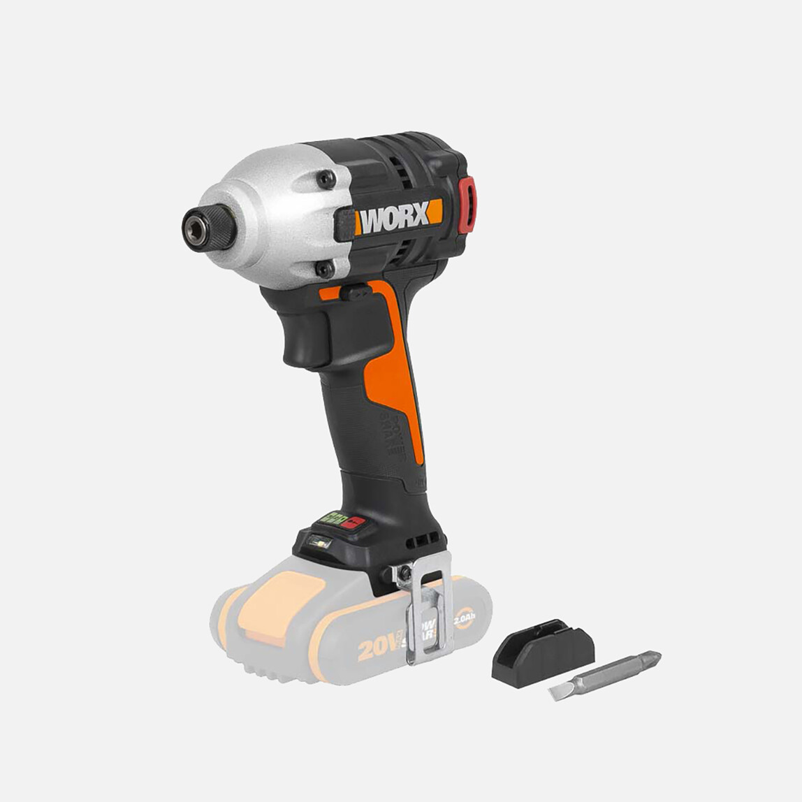    Worx WX261.9 20Volt 260Nm Kömürsüz Profesyonel Darbeli Tornavida (Akü Dahil Değildir)  