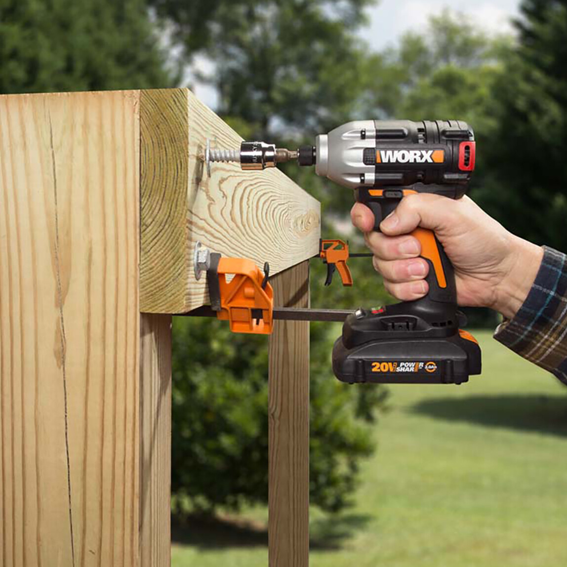    Worx WX261.9 20Volt 260Nm Kömürsüz Profesyonel Darbeli Tornavida (Akü Dahil Değildir)  