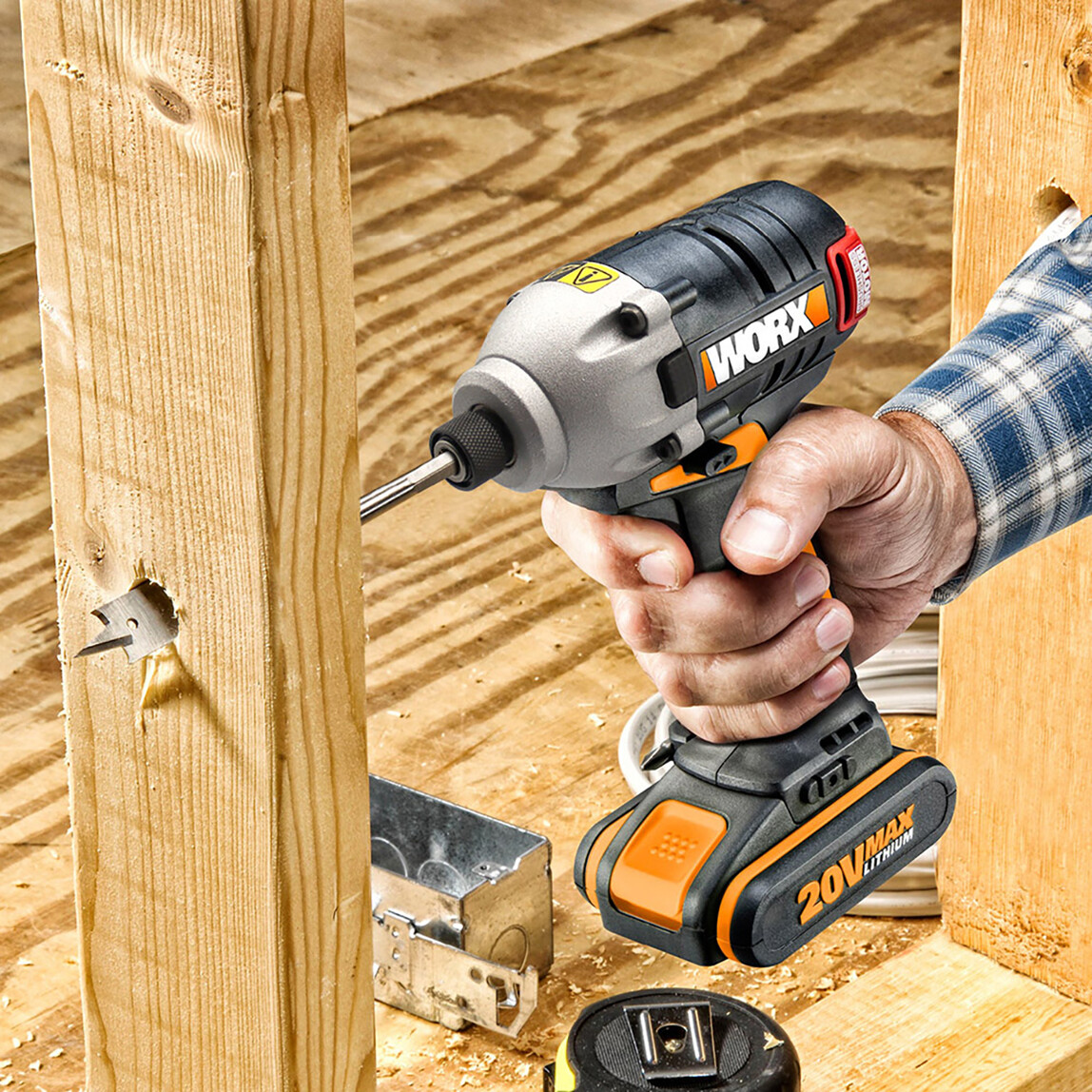    Worx WX261.9 20Volt 260Nm Kömürsüz Profesyonel Darbeli Tornavida (Akü Dahil Değildir)  