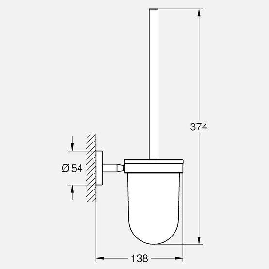 Grohe Start Cosmo Tuvalet Fırçası