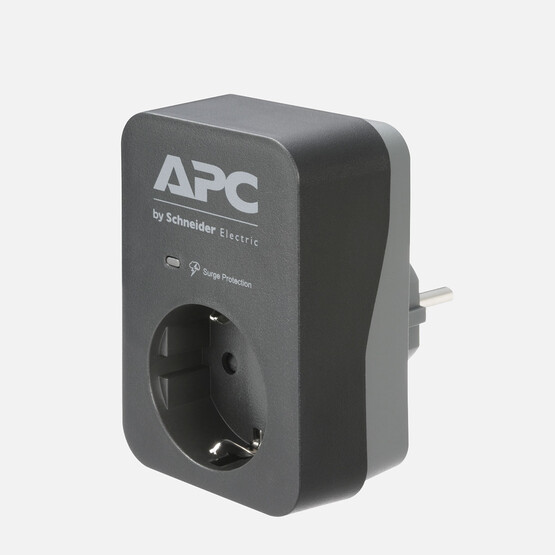 Schneider APC Temel SurgeArrest 1 Çıkışlı Siyah 230V