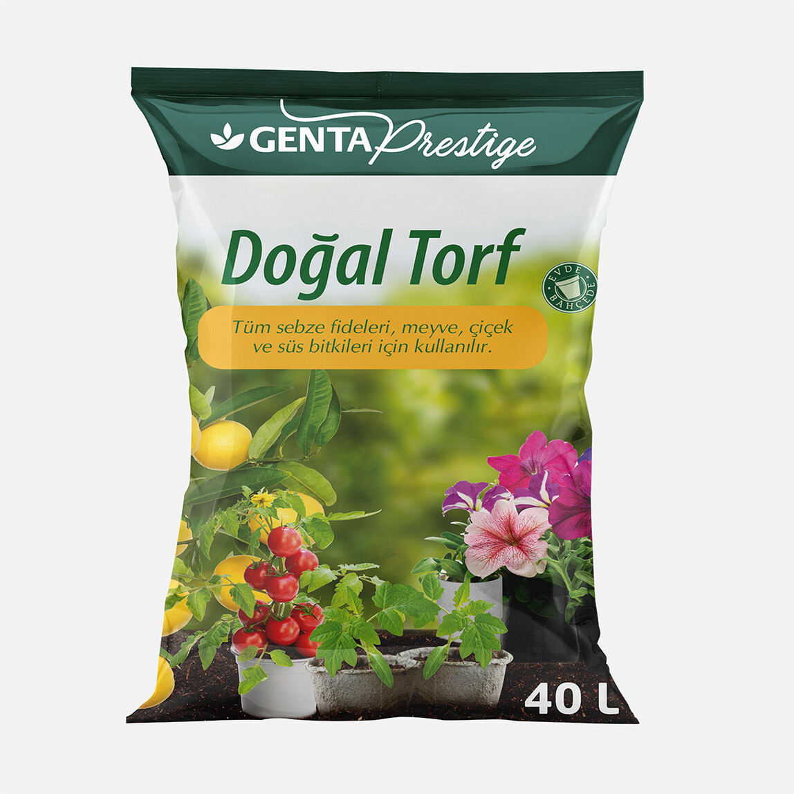    Genta Prestige Doğal Torf 40 L  