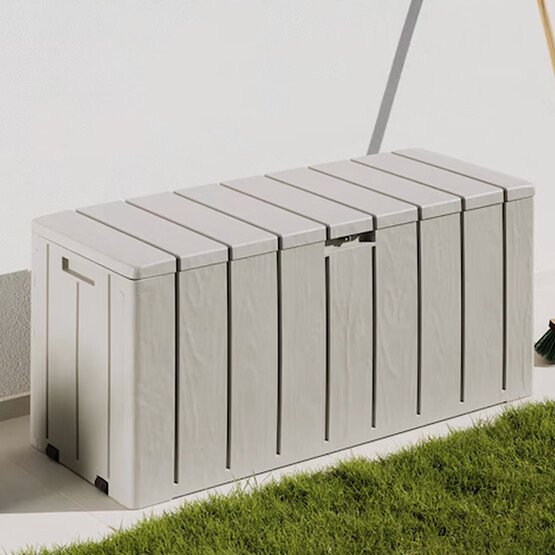 Toomax Multibox Bravo Çok Amaçlı Sandık 270 L Açık Gri