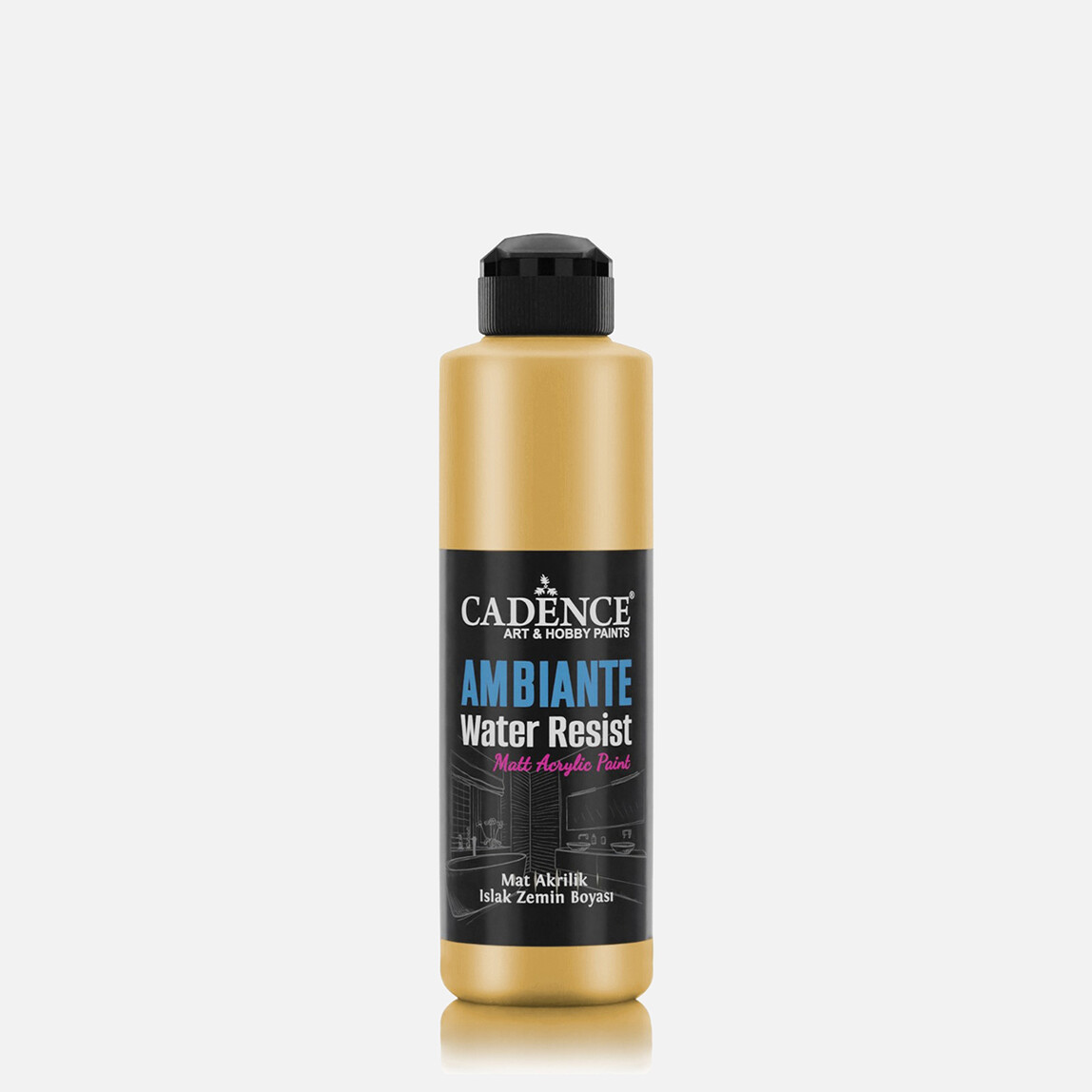    Ambiente Akrilik Altın 250ml Kat 10g AWM03 