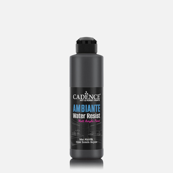 Ambiente Akrilik Siyah 250ml Kat 10g AWM08