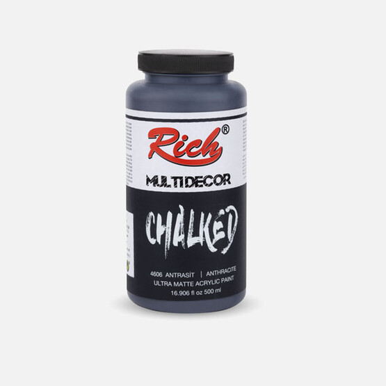 Multı Deco Chalk 500 cc Antras Mdc-500-09252
