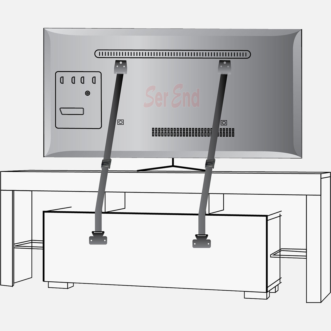    Panko Plus Pan-75 Tv Güvenlik Kemeri 