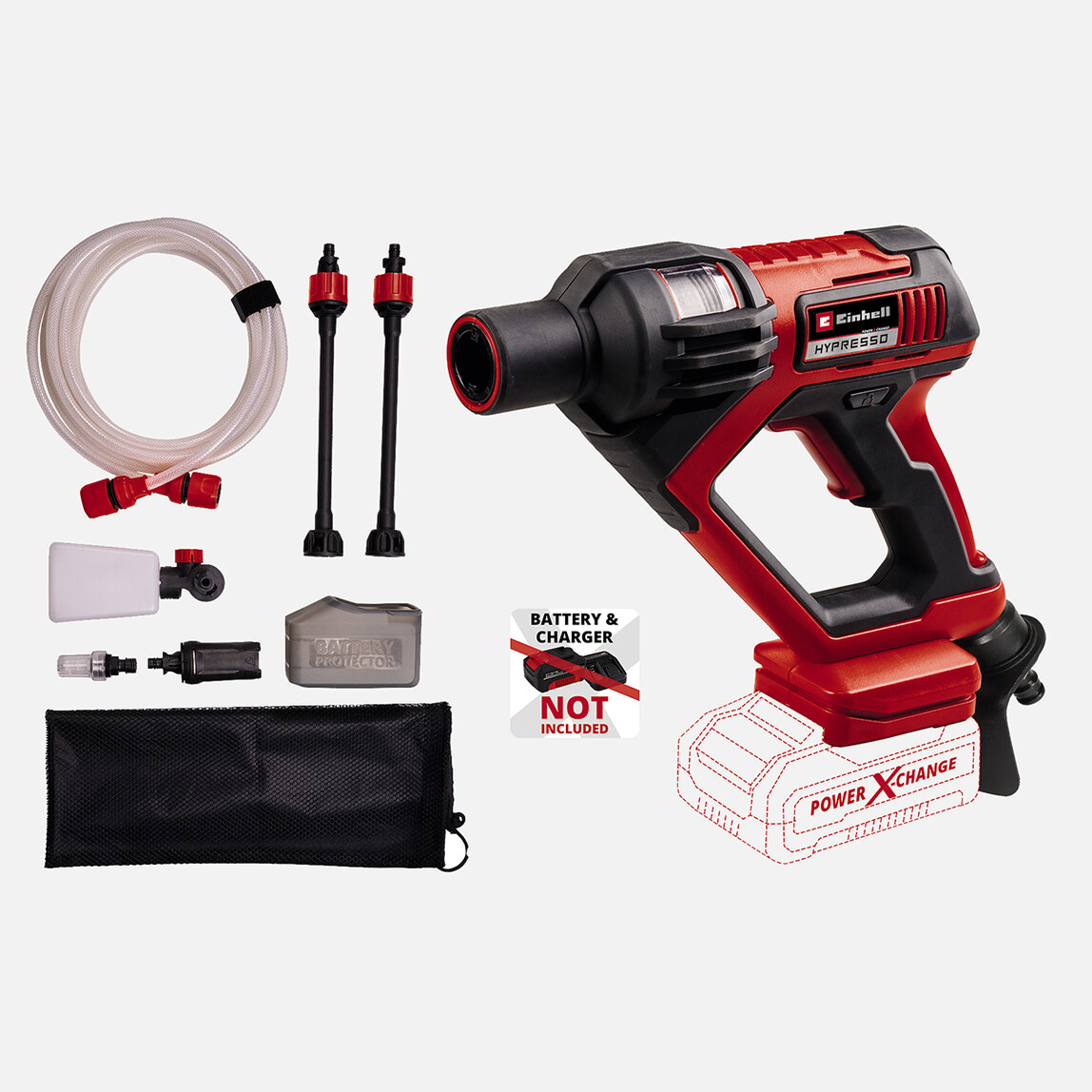    Einhell HYPRESSO 18/24 Li - Solo Akülü Basınçlı Yıkama Tabancası  