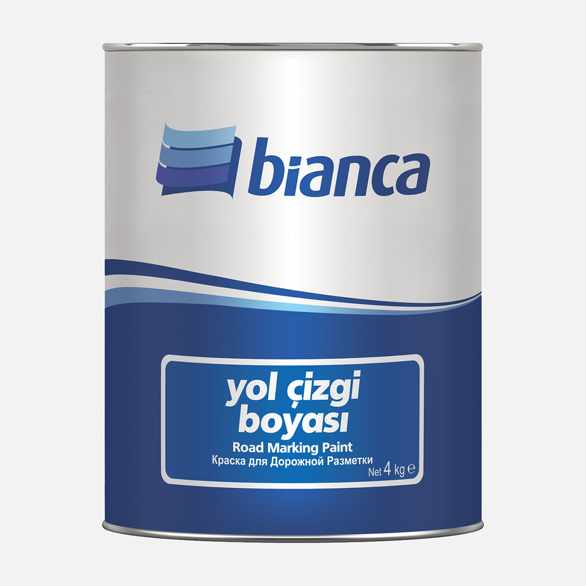    Bianca 4 KG Yol Çizgi Boyası Beyaz  