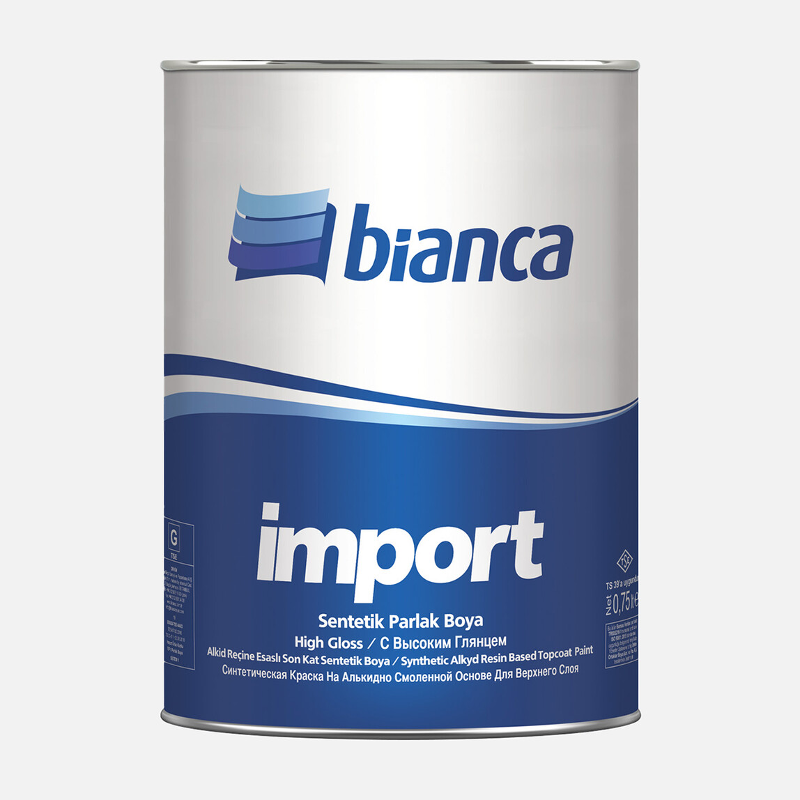    Bianca 0,75 L İmport Sentetik Boya Sarı  