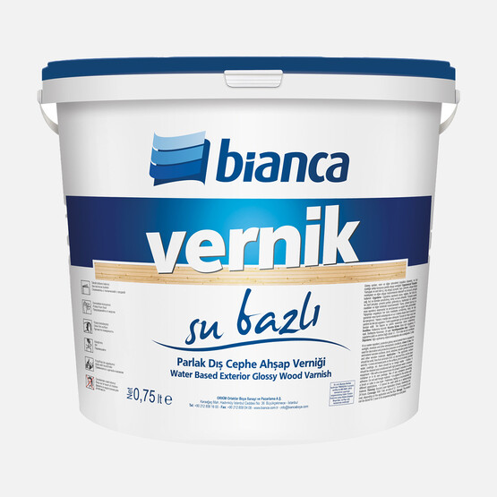 Bianca 0,75 L Su Bazlı Vernik Ceviz 