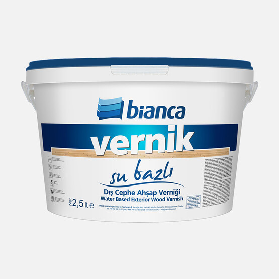 Bianca 2,5 L Su Bazlı Vernik Venge 