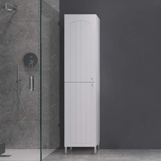 Bonitobagno Riano 40 cm Banyo Boy Dolabı Beyaz