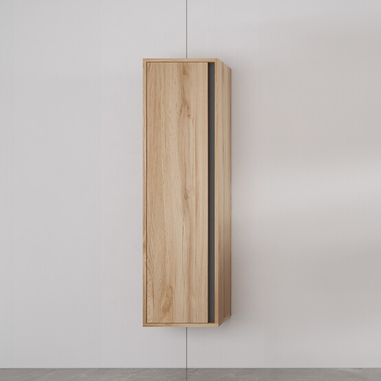 Bonitobagno Alberi Legnano 40 cm Banyo Boy Dolabı Açık Ceviz