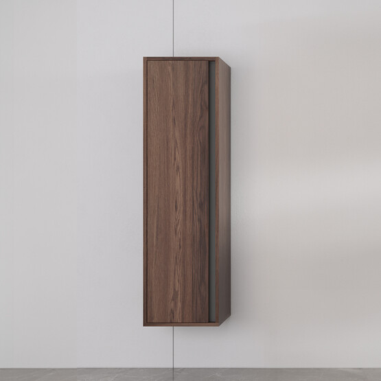 Bonitobagno Alberi Navaro 40 cm Banyo Boy Dolabı Ceviz
