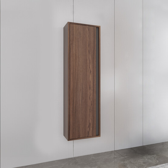 Bonitobagno Alberi Navaro 40 cm Banyo Boy Dolabı Ceviz