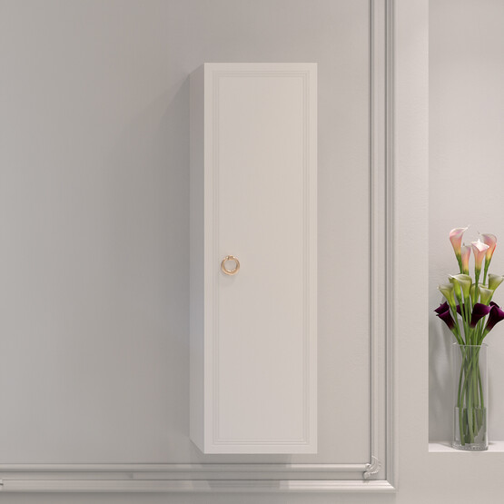Bonitobagno Livorno 40 cm Banyo Boy Dolabı Beyaz