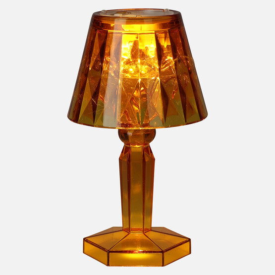 Mini Lamba Ledli 13 cm Amber
