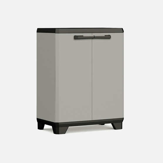 Keter Planet Base Kısa Tek Raflı Plastik Dolap 68x39x90 cm Antrasit 