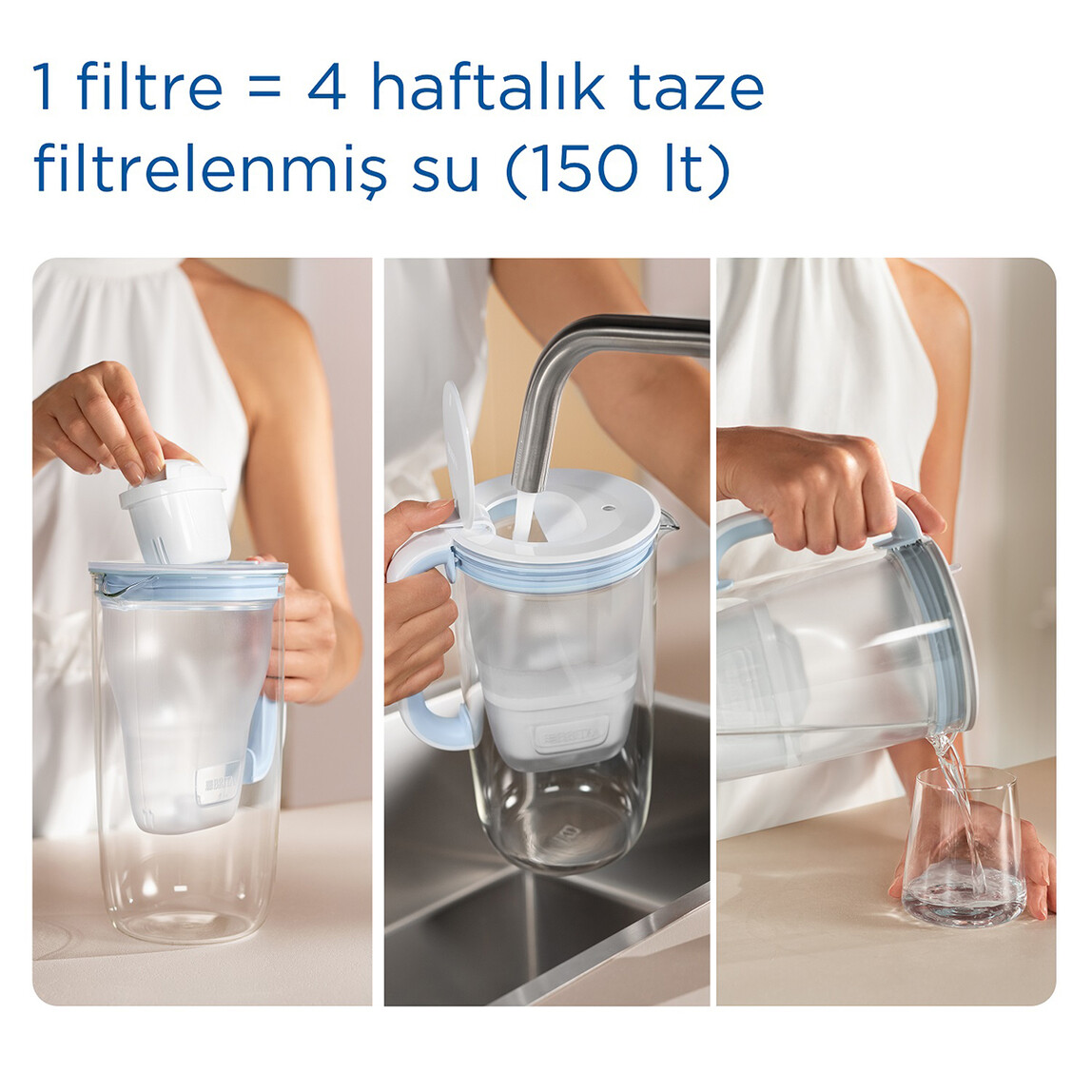    BRITA Maxtra Pro All-In-1 Su Filtresi Tekli  