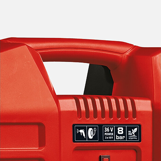 Einhell TE-AC 36/8 Li OF Set-Solo Akülü Kompresör (Akü ve Şarj Cihazı Dahil Değildir.)