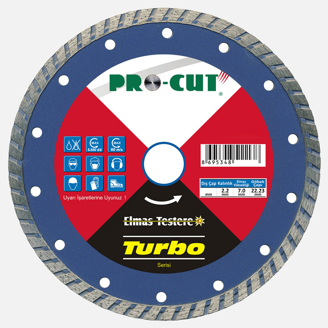    Elmas Testere -Ab115 51109 Procut 