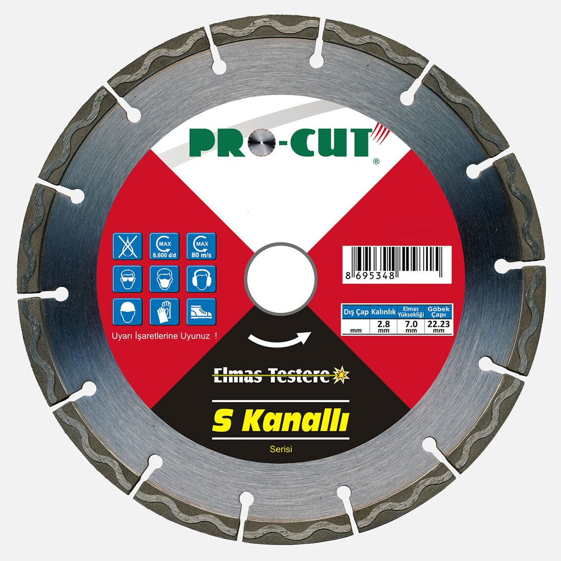    Elmas Testere -S115 50969 Procut 