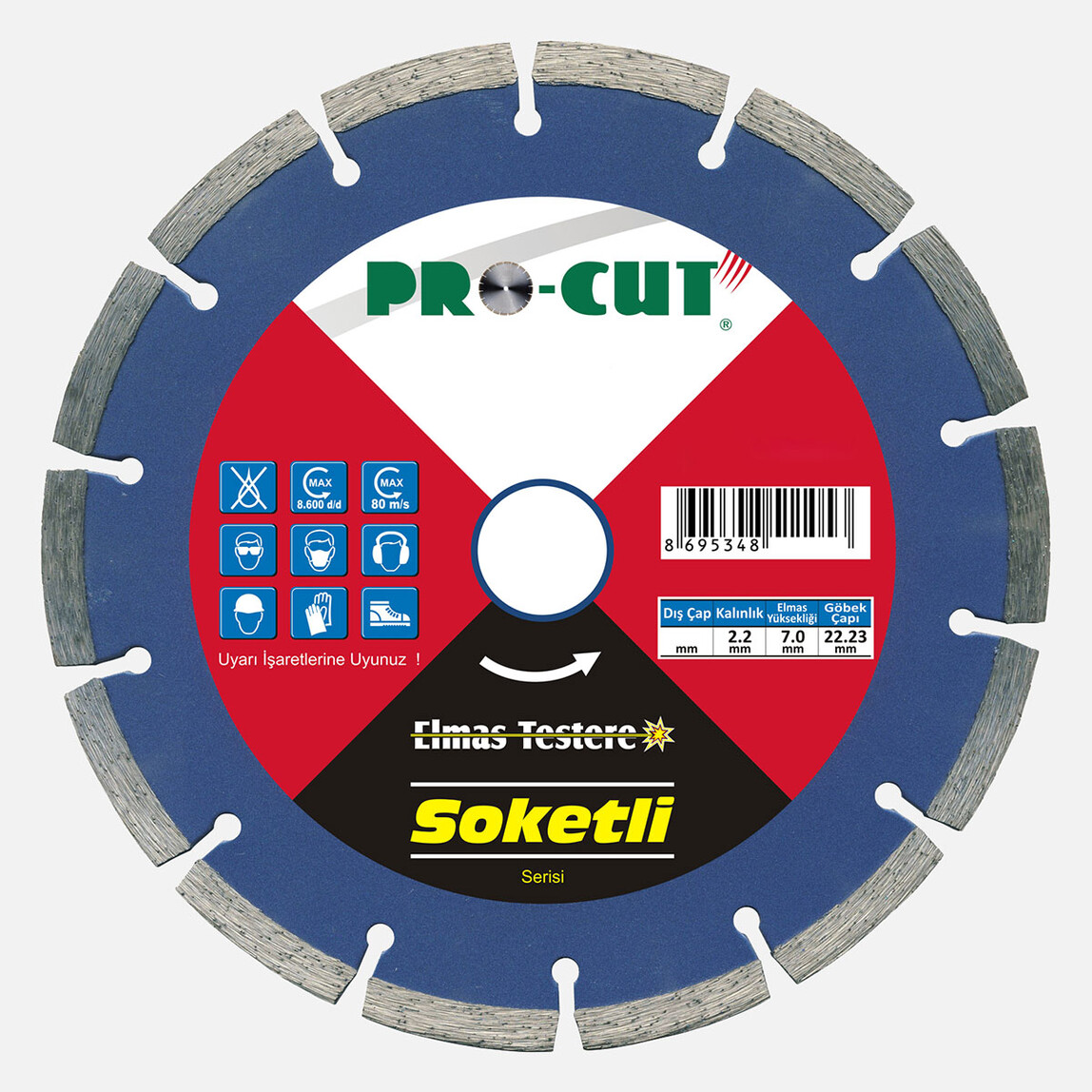    Elmas Testere -115Ha 54101 Procut 