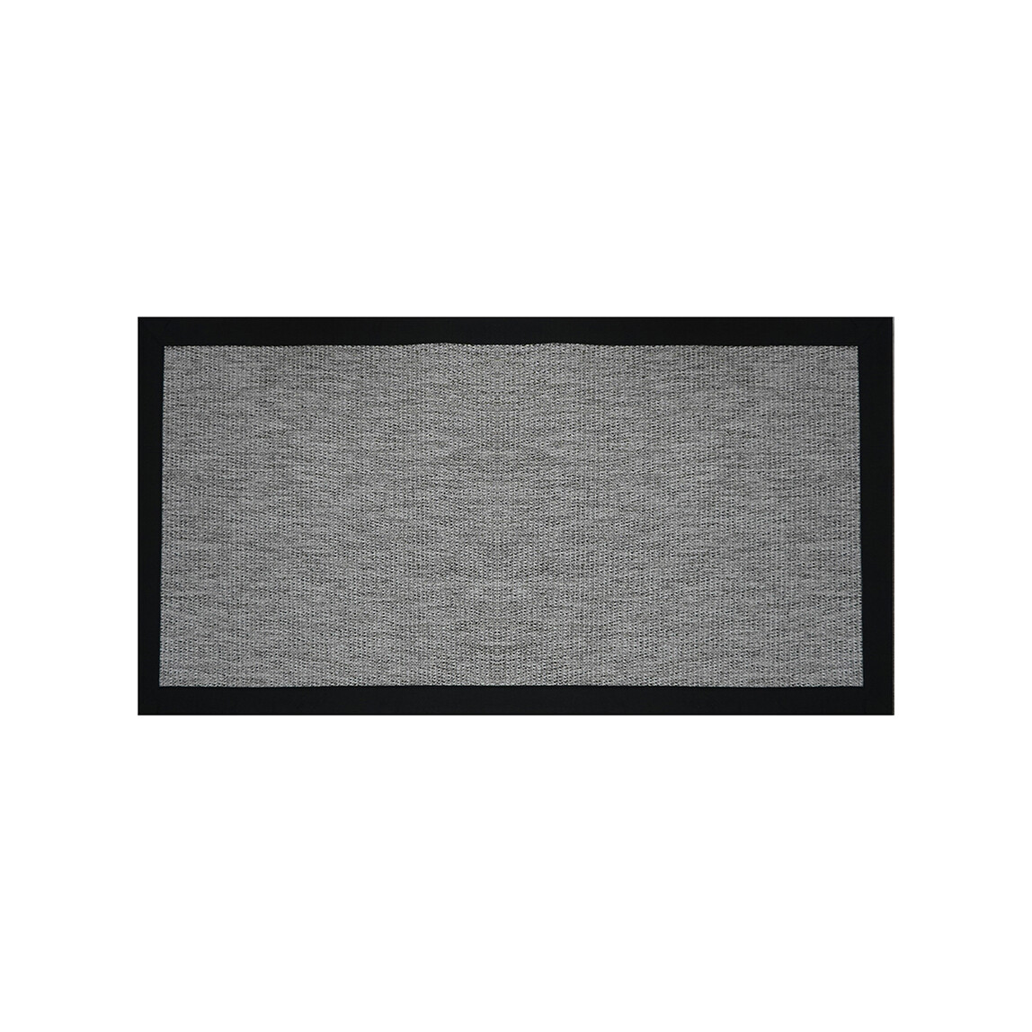    Güven Collection Nature Rustic Bordürlü Sisal Halı Koyu Gri 120x180 cm 