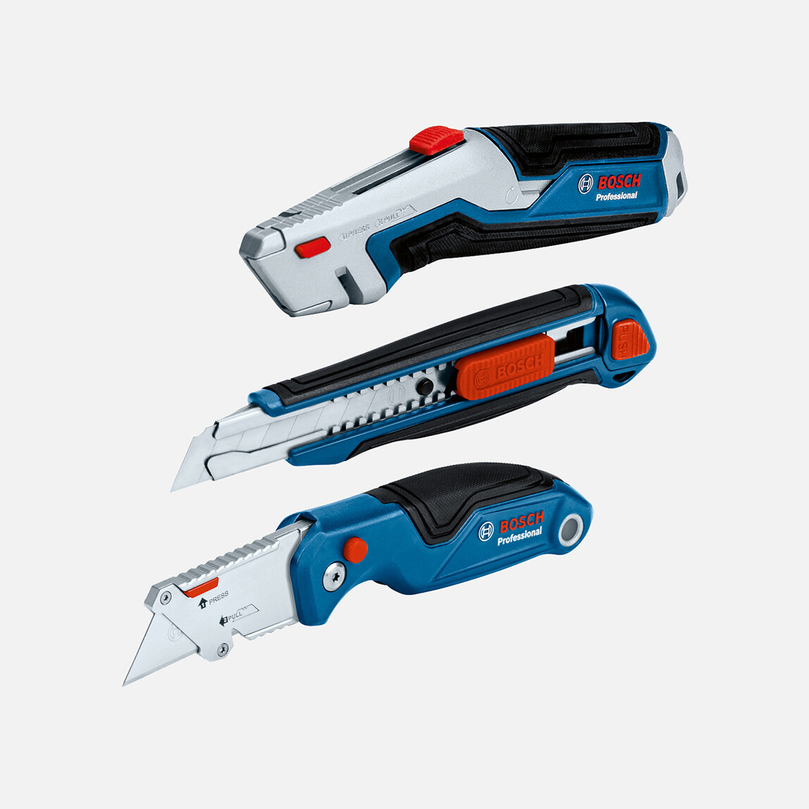    Bosch Profesyonel Maket Bıçağı Set 3 Parça  