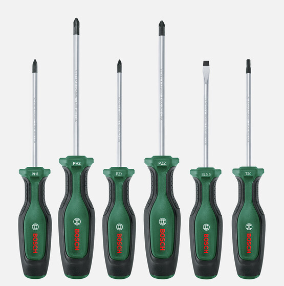 Bosch Tornavida Seti 6 Parca Set 2   