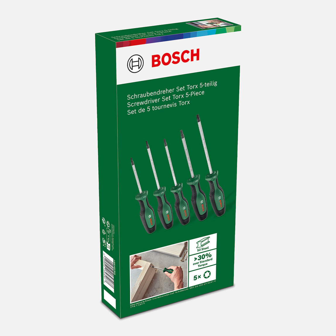    Bosch Torx Tornavida Seti 5 Parça    
