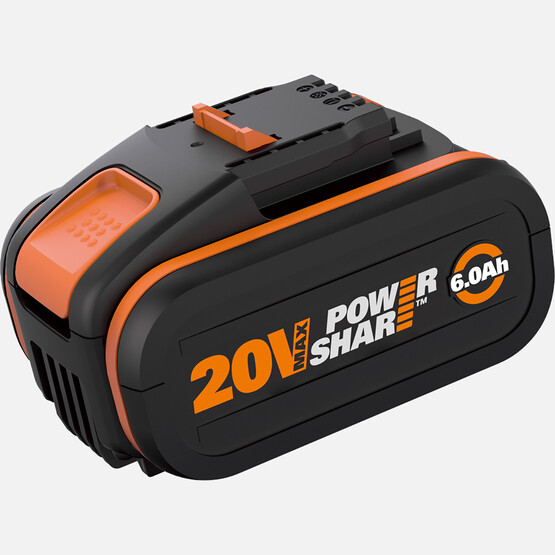 Worx WA3641 20Volt 6.0Ah. Li-ion PowerShare Yedek Akü 