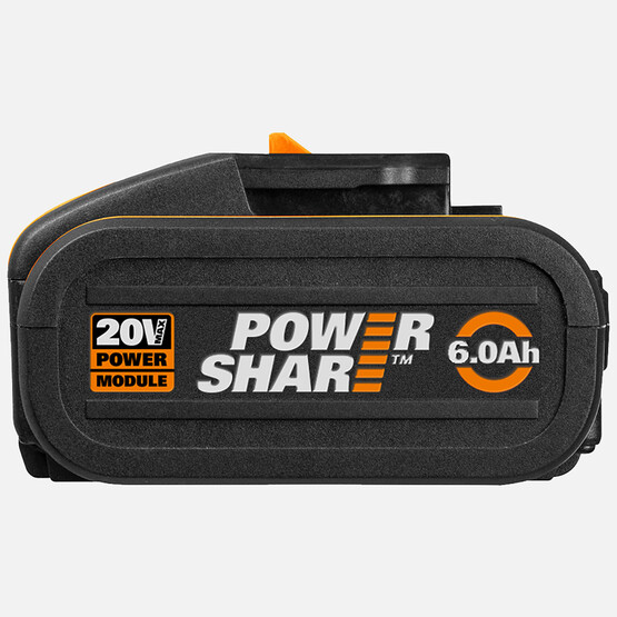 Worx WA3641 20Volt 6.0Ah. Li-ion PowerShare Yedek Akü 