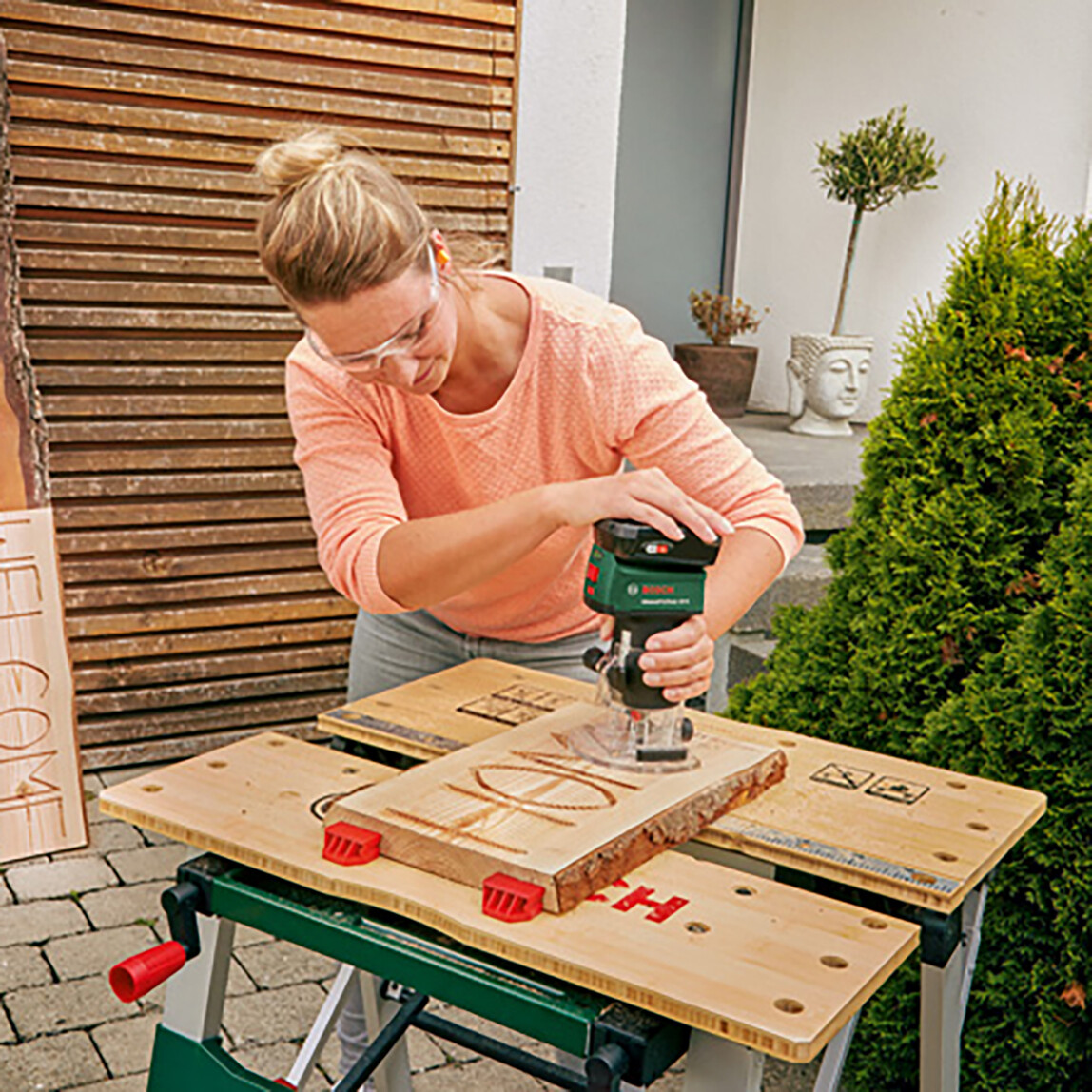    Boschadvancedtrimrouter 18V-8 Akülü Freze Makinesi (Solo) 