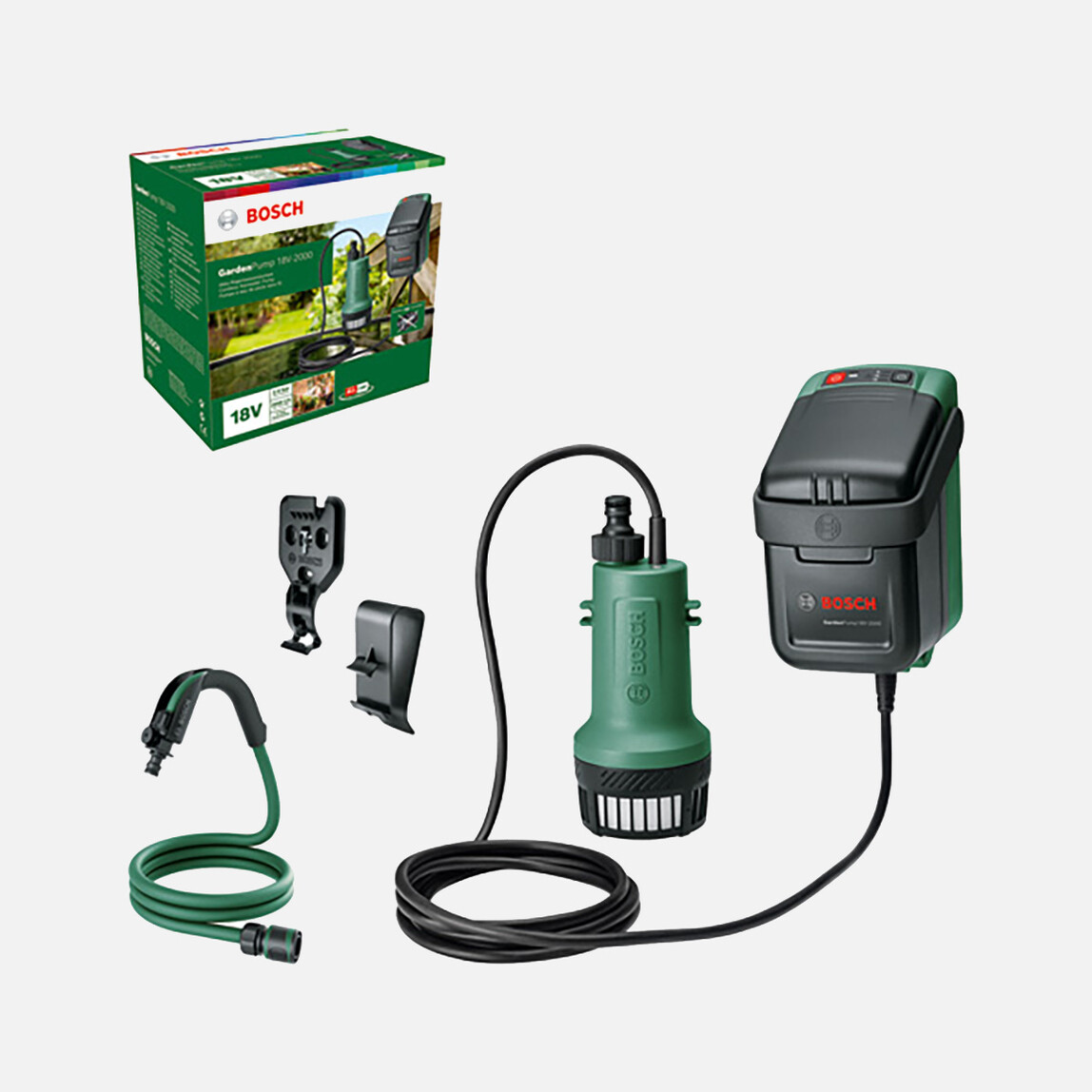    Bosch Gardenpump 18-2000 Akülü Solo Bahçe Sulama Pompası
  