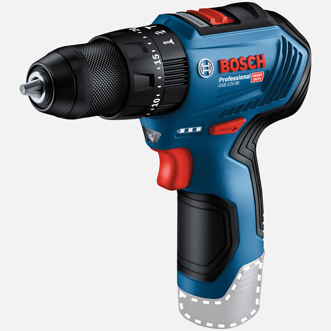    Bosch Gsb 12V-30 Solo Akülü Darbeli Vidalama 