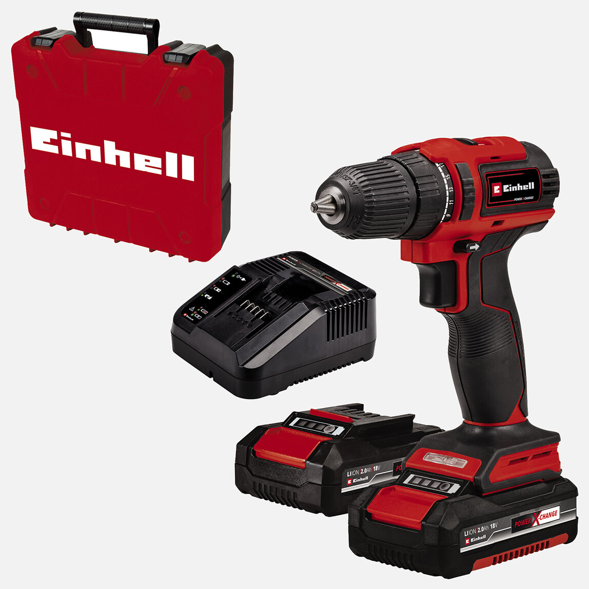    Einhell TE-CD 18/40 Li BL (2x2,0 Ah) Akülü Vidalama  