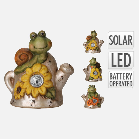 Dekoratif Kurbağa 14,5 cm Solar Sulak