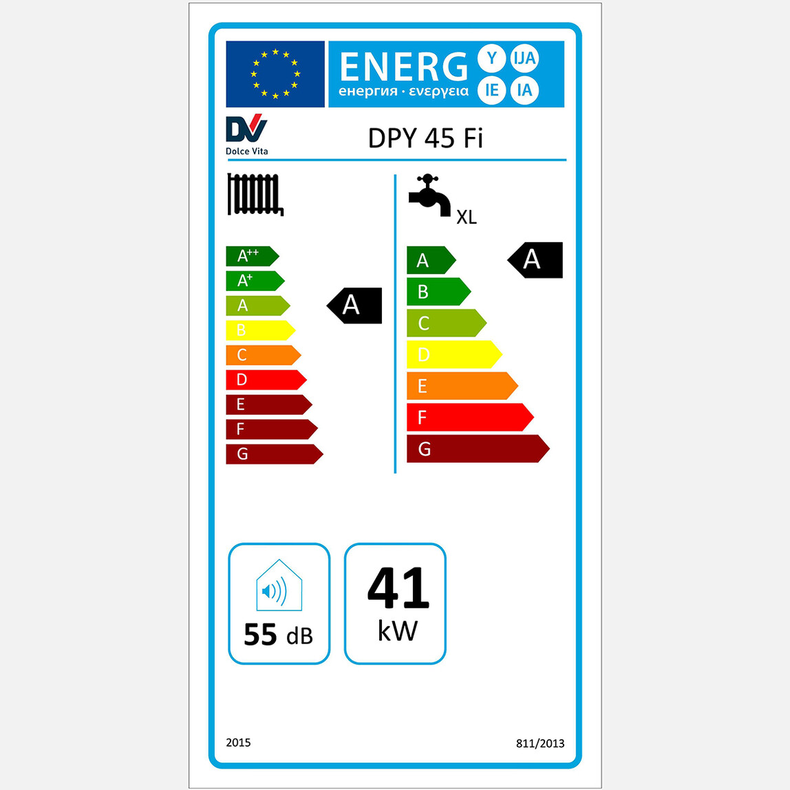    Dolce Vita Dpy 45-F Kombi 