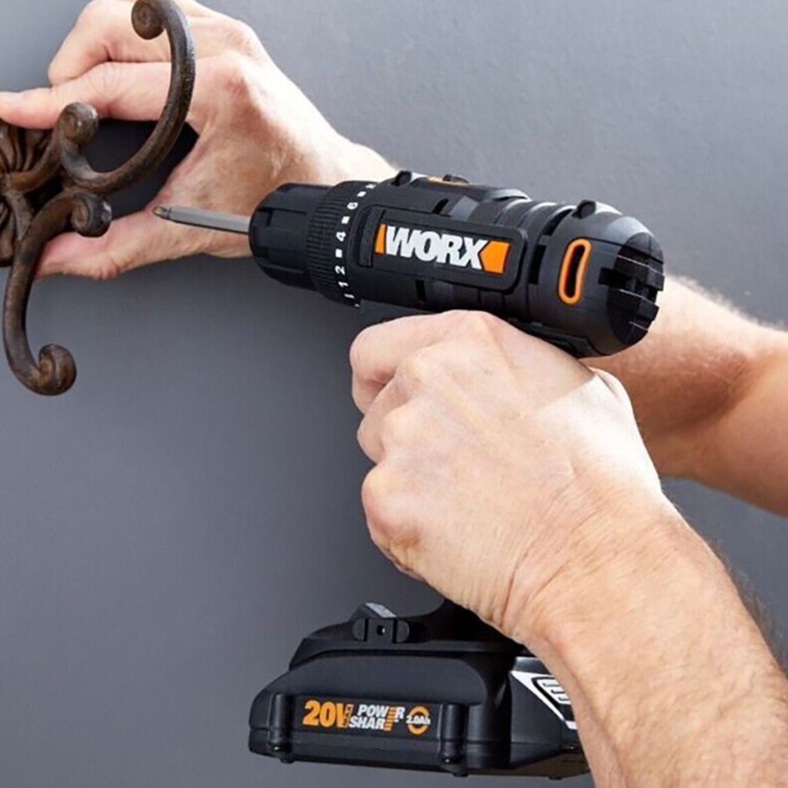    Worx WX100 20 Volt 2.0Ah Li-ion Tek Akülü Profesyonel Şarjlı Matkap  