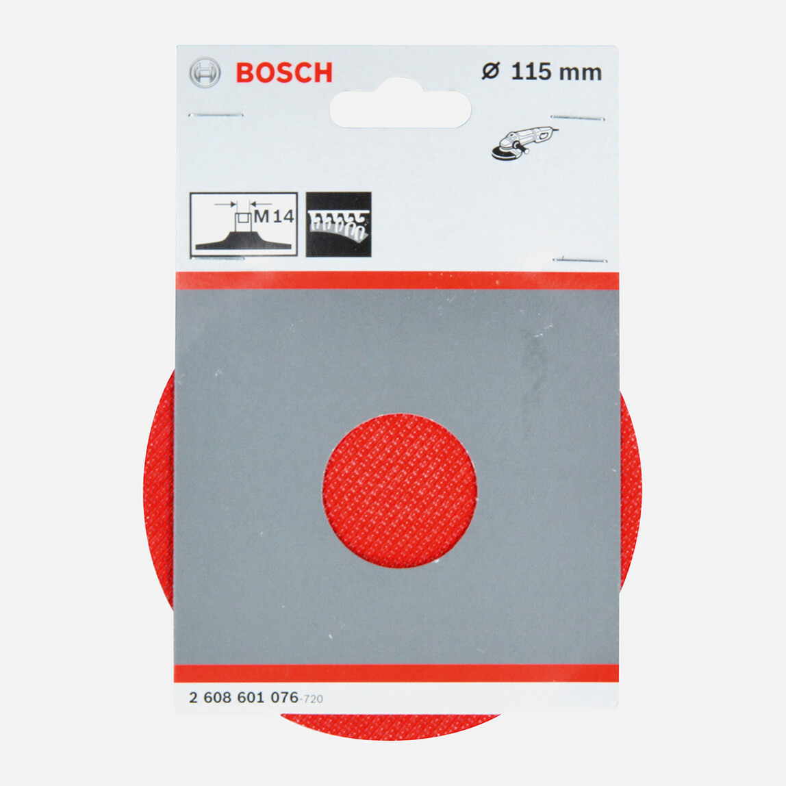    Bosch 115 mm M14 Kağıt Zımparalar İçin Taban 