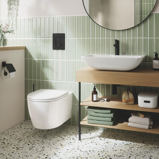 Grohe Start Siyah Büyük Lavabo Bataryası