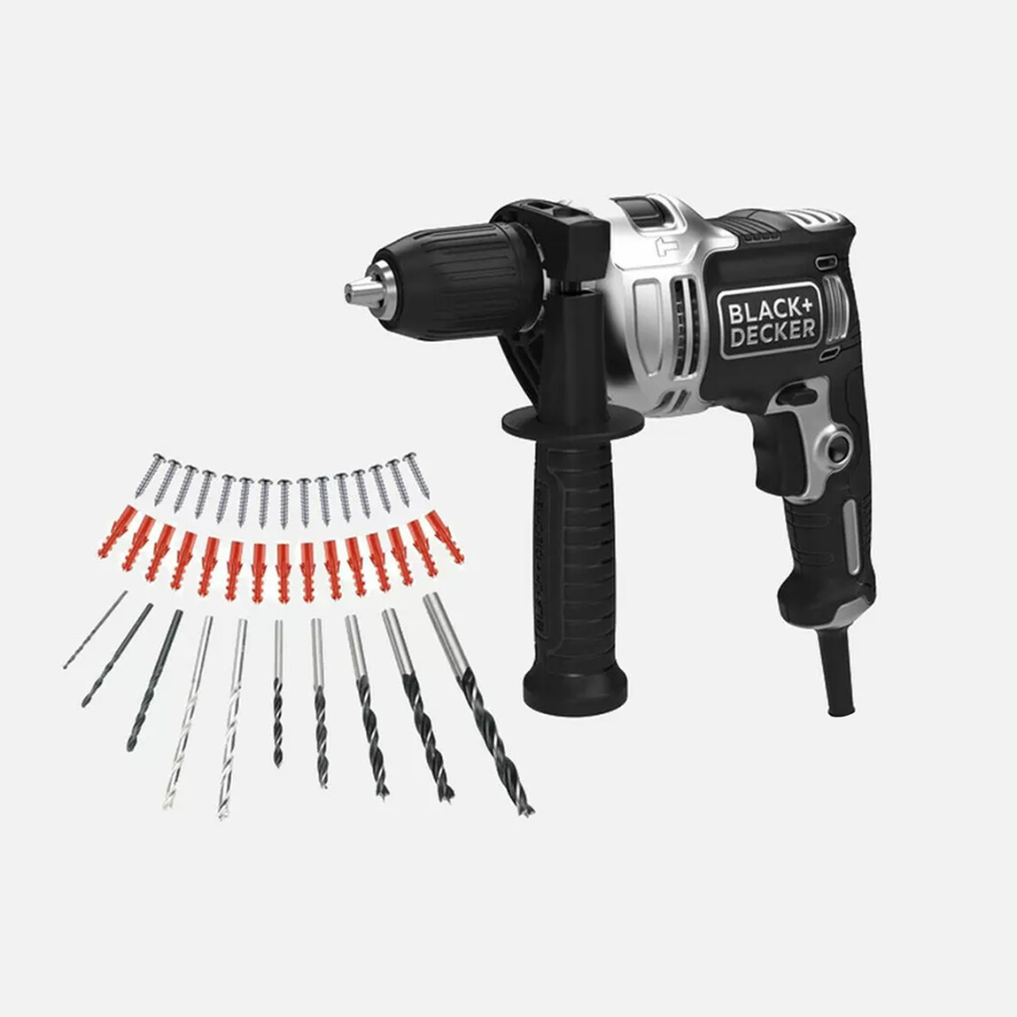    Black&Decker BEH71A40SK-QS Silver 710W Darbeli Matkap 